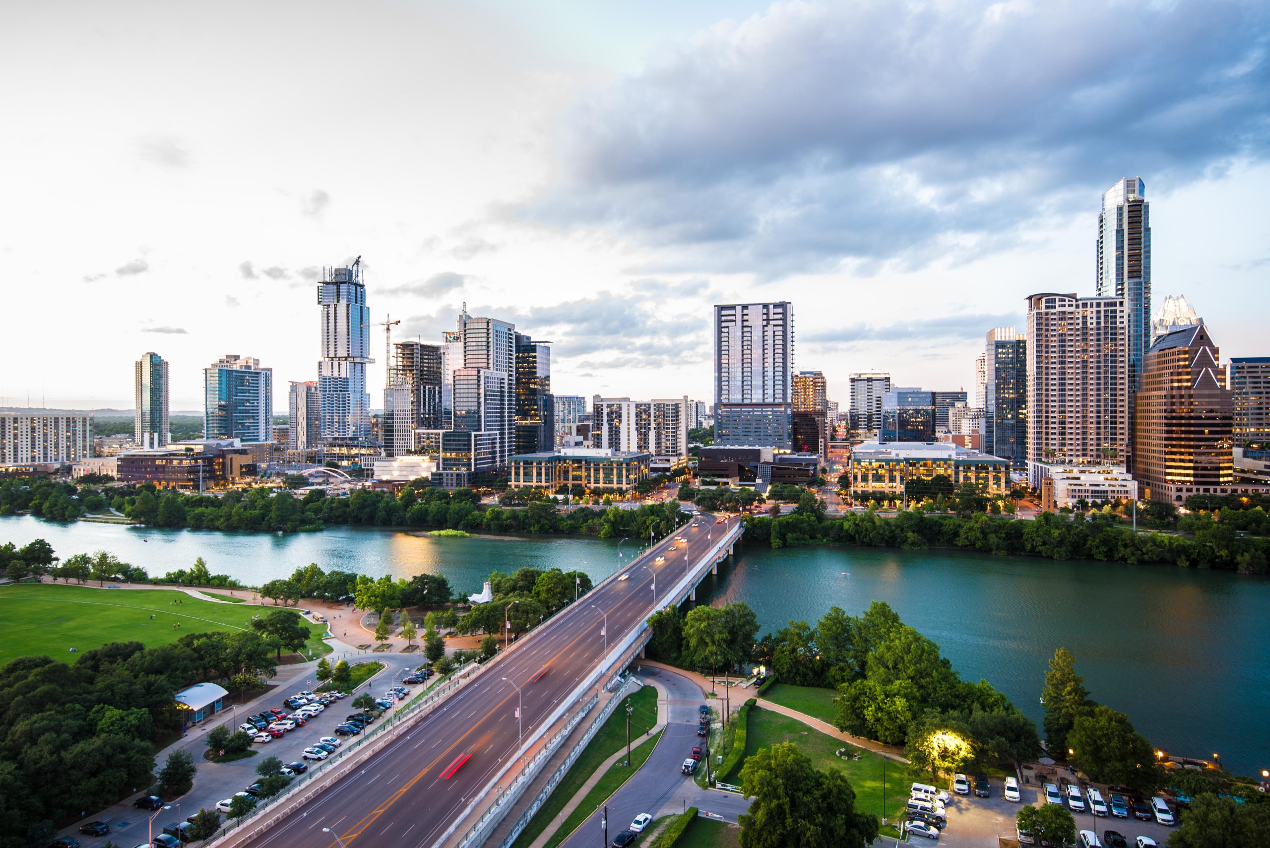 Houston area skyline